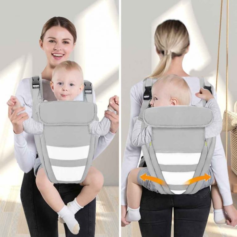 Hommie Ergonomic Baby Carrier, Four Position Soft Breathable Carrier