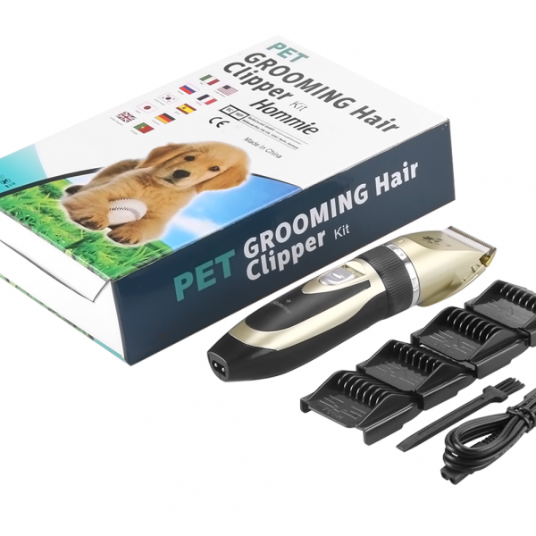 Electric Cordless Pet/Livestock Grooming Tool Kit Cats for Small & Large Dogs Horses with All Coat Types BUNIQUE Professional Low Noise Animal Clipper 